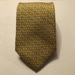 SALVATORE FERRAGAMO MEN'S NEW 100%SILK NECK TIE WIDTH: 3 1/2" LENGTH: 59"